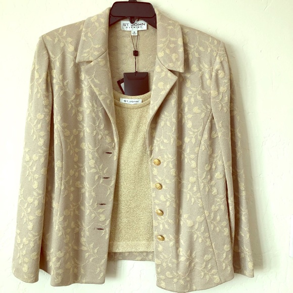 gold evening jacket